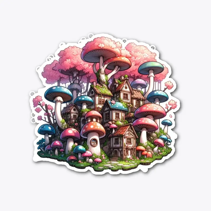 Enchanted Mushroom Hamlet